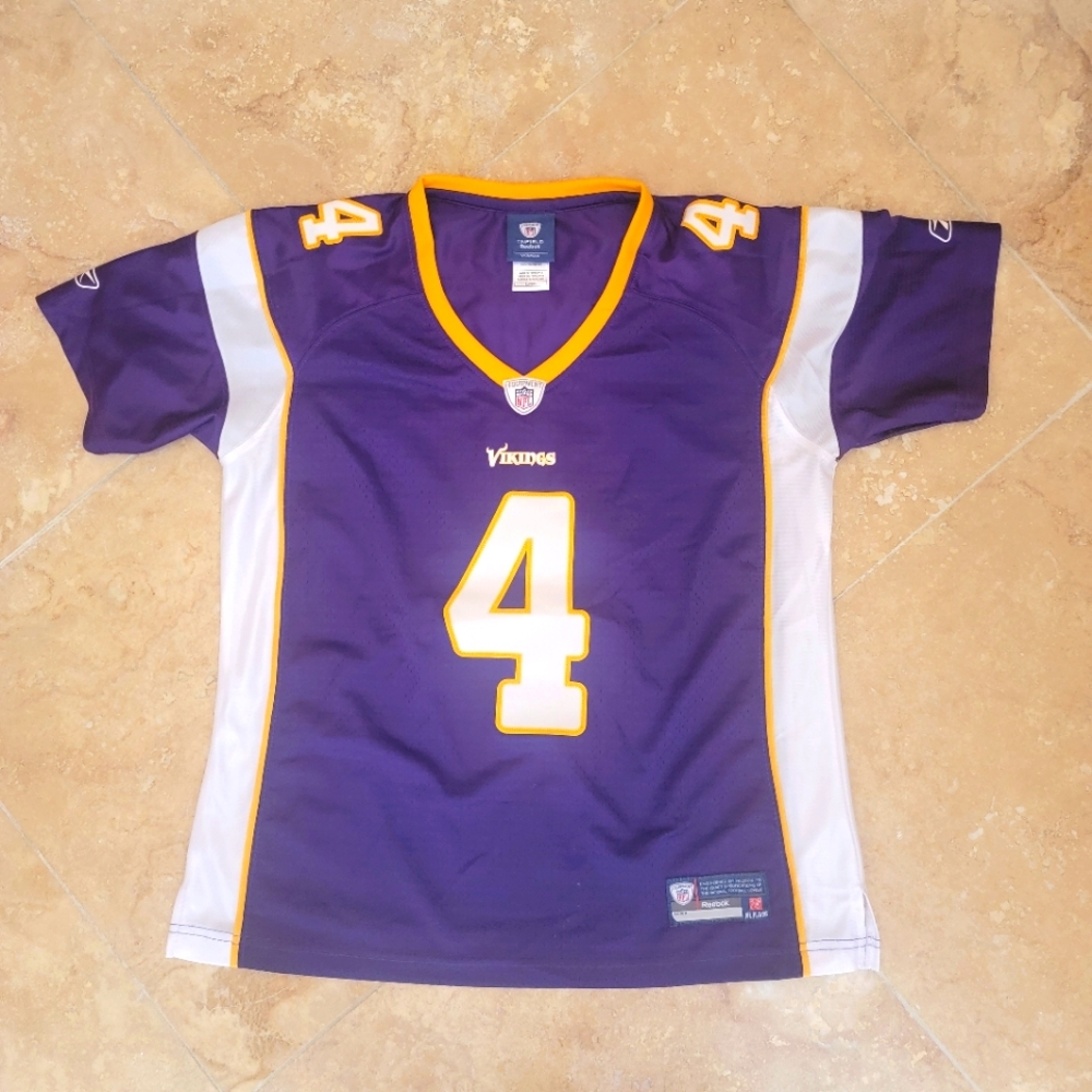 Rare Women's Minnesota Vikings #4 Favre Jersey New, No tags